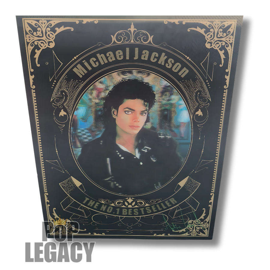 The Legend Pop in Motion 3D Art Poster