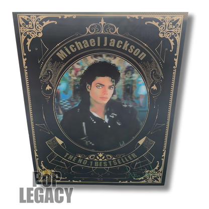 The Legend Pop in Motion 3D Art Poster